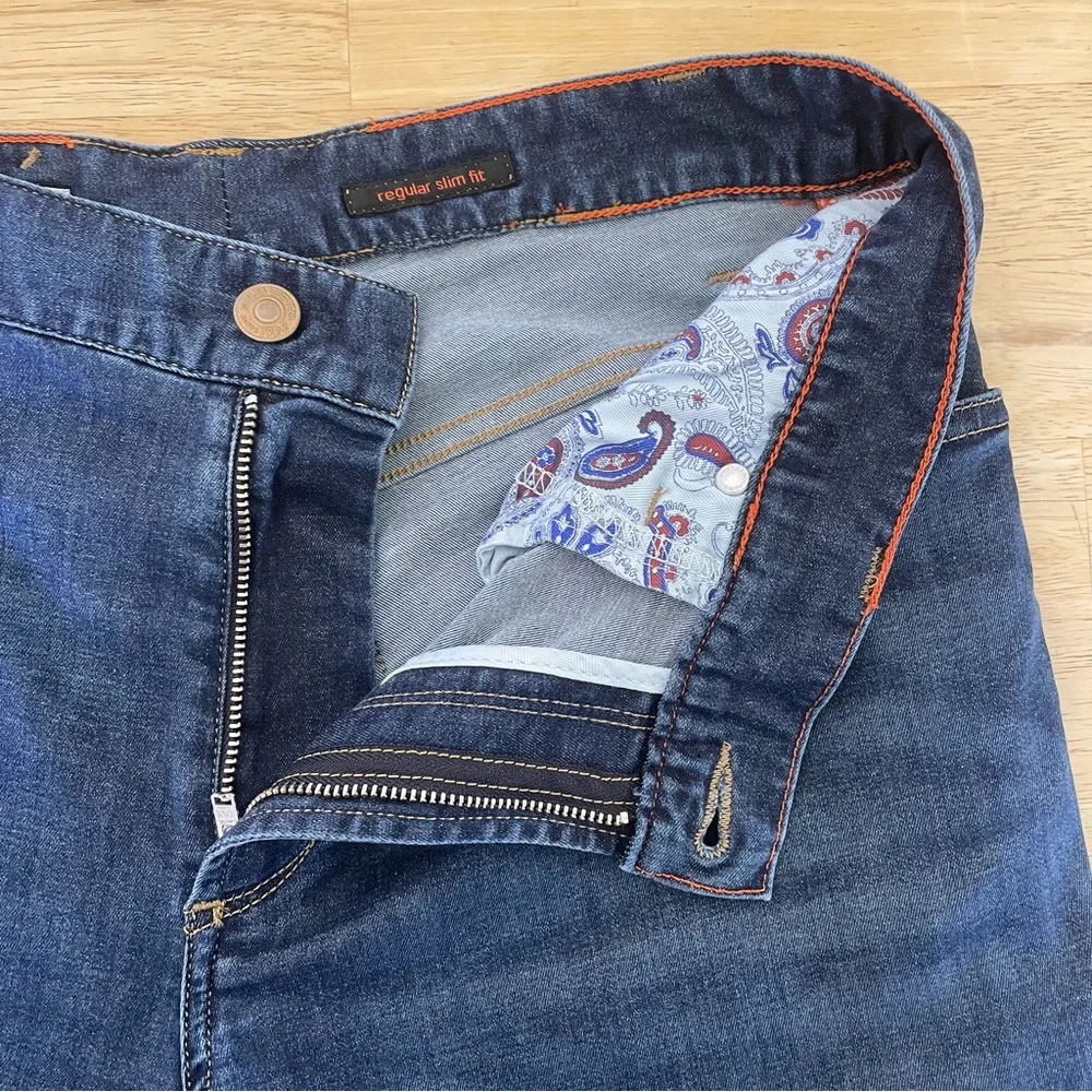 Alberto Pipe Jeans Regular Slim Fit Denim DS Light Denim size 30W 30L